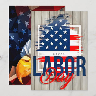 Gelukkige Dag van de Arbeid moderne Kaart