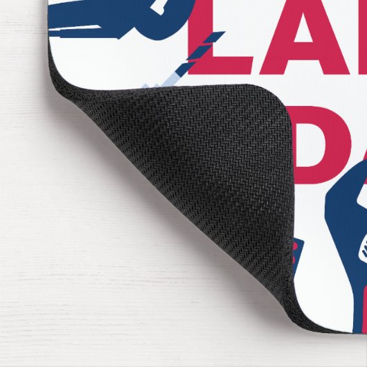 Gelukkige dag van de arbeid Weekend Muismat (Hoek)