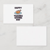 gelukkige dag visitekaartje (Voorkant / Achterkant)