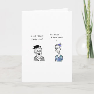 Gelukkige Dagen Holey Feestdagen Kaart