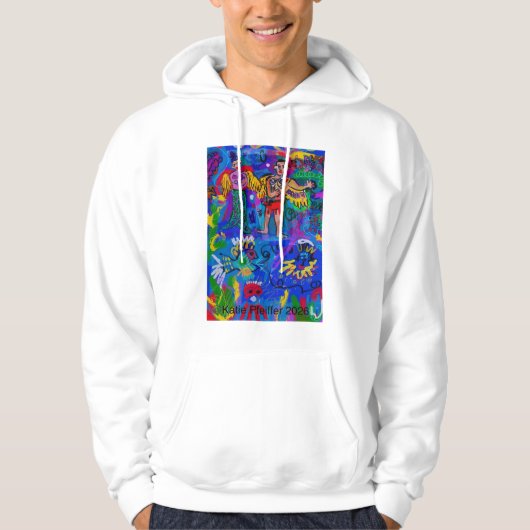 Gelukkige Dagen Hoodie (Voorkant)