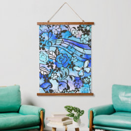 Gelukkige dagen zijn hier weer hangend wandkleed