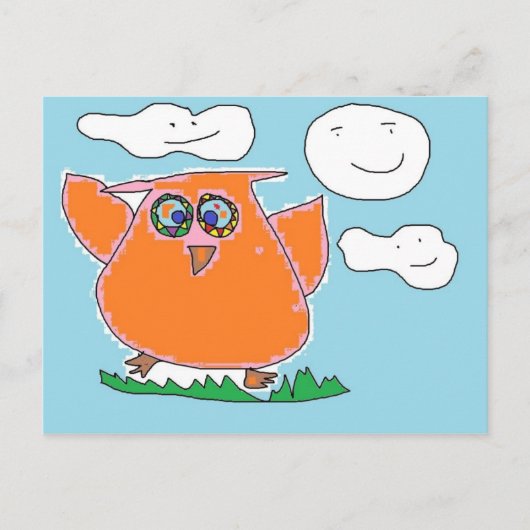 gelukkige dagkaarten briefkaart (Voorkant)