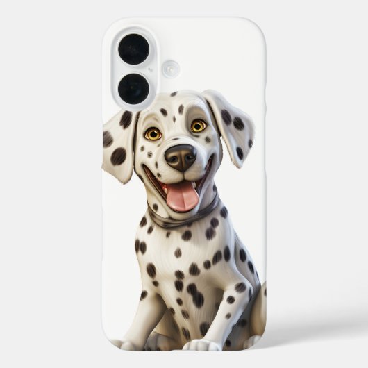 GELUKKIGE DALMATIËR PUPPY HOND Case-Mate iPhone CASE (Achterkant)