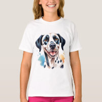 Gelukkige Dalmatische Hond huisdier