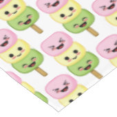 Gelukkige Dango Dumplings Tafelkleed (Gekanteld)