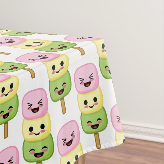 Gelukkige Dango Dumplings Tafelkleed (Voorbeeld)