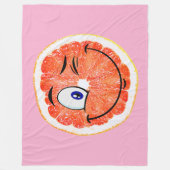 GELUKKIGE DEKEN! FLEECE DEKEN (Voorkant)