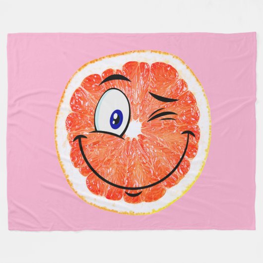 GELUKKIGE DEKEN! FLEECE DEKEN (Voorkant (Horizontaal))