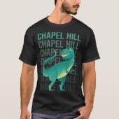 Gelukkige Dinosaur Chapel Hill T-shirt (Voorkant)