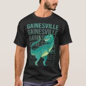 Gelukkige dinosaurus Gainesville T-shirt (Voorkant)
