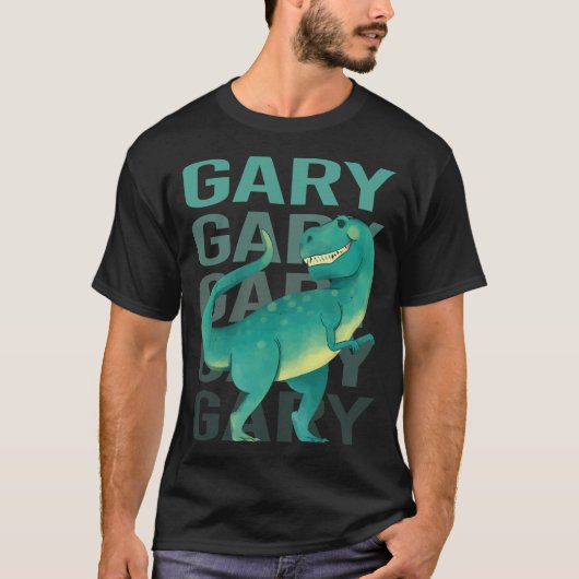 Gelukkige dinosaurus Gary T-shirt (Voorkant)