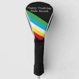 Gelukkige Disability Pride Month Golfheadcover