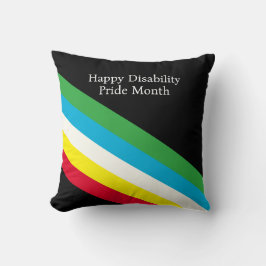 Gelukkige Disability Pride Month Kussen