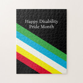 Gelukkige Disability Pride Month Legpuzzel