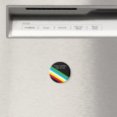 Gelukkige Disability Pride Month Magneet (Insitu (Vaatwasser))