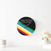Gelukkige Disability Pride Month Ronde Klok (Huis)