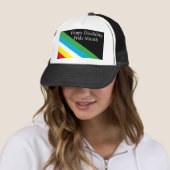 Gelukkige Disability Pride Month Trucker Pet (In situ)