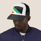 Gelukkige Disability Pride Month Trucker Pet (In situ)