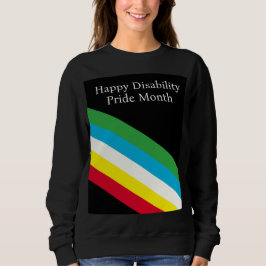 Gelukkige Disability Pride Month Trui