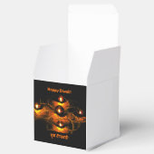 Gelukkige Diwali Diya Lichten en Hindi Groet Bedankdoosjes (Geopend)