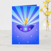 Gelukkige Diwali - Kaart (Gele Bloem)