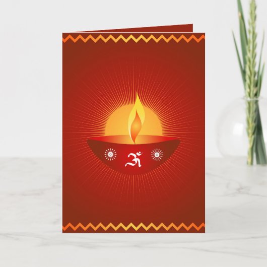 Gelukkige Diwali - Kaart (Voorkant)