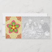 gelukkige diwali rangoli fotokaart (Voorkant)