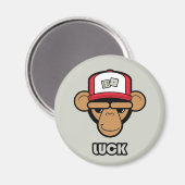 Gelukkige dobbelmagneet magneet (Voorkant / Achterkant)