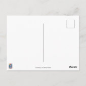 Gelukkige dolfijn lachend & vieren | KAART (Achterkant)