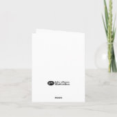 Gelukkige Dompelingsdag Regenboogkaart Kaart (Achterkant)