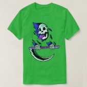 gelukkige dood t-shirt (Design voorkant)