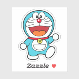 Gelukkige Doraemon Sticker