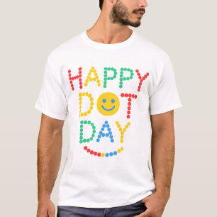 Gelukkige Dot Day-viering T-shirt