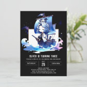 Gelukkige Dromerige Piratenverjaardag Kaart (Staand voorkant)