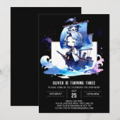 Gelukkige Dromerige Piratenverjaardag Kaart (Voorkant / Achterkant)