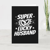 Gelukkige echtgenoot getrouwd paar bruiloft Jubile Kaart (Voorkant)