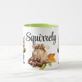 Gelukkige eekhoorns mok (Midden)