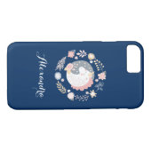 Gelukkige Eenhoorn Whimsical gepersonaliseerd Case-Mate iPhone Case (Achterkant (Horizontaal))