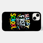Gelukkige eerste dag terug naar school Case-Mate iPhone case (Achterkant (horizontaal))