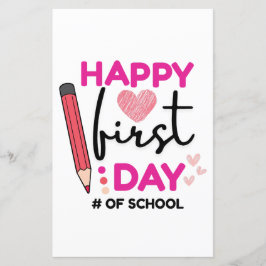 Gelukkige Eerste Dag van School, Schattigee Harten