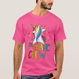 Gelukkige eerste dag van school zesde klas crew th t-shirt