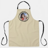 Gelukkige eerste Moederdag Custom Foto & Tekst Schort (Voorkant)