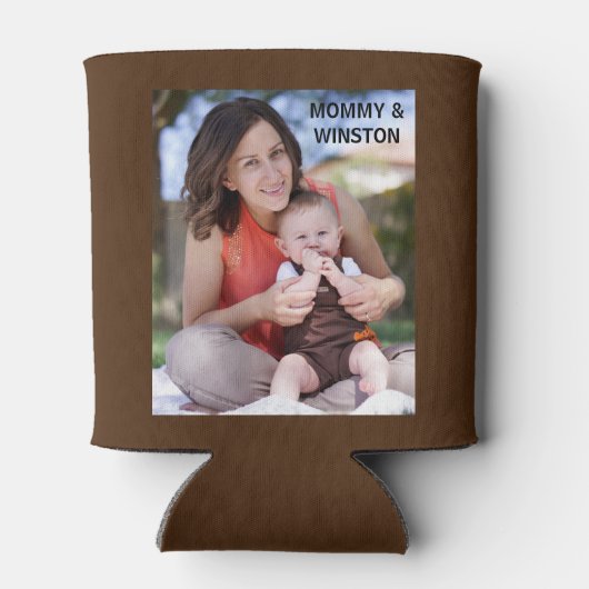 Gelukkige eerste Moederdag Custom Photo Cooler (Achterkant)