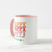 Gelukkige Eerste Schooldag Koffie Mok (Voorkant links)