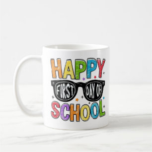 🌈📚 Gelukkige eerste schooldag Koffiemok