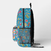 Gelukkige eerste schooldag Monogram Persoonlijk Bedrukte Rugzak (Rechts)