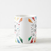 Gelukkige eerste schooldag | Schattige terug naar  Koffiemok (Center)