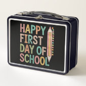 Gelukkige eerste schooldag Terug naar school (Voorkant)