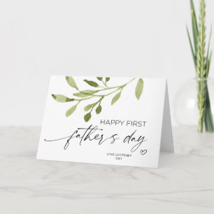 Gelukkige eerste Vaderdag cadeaus aan echtgenoot v Kaart